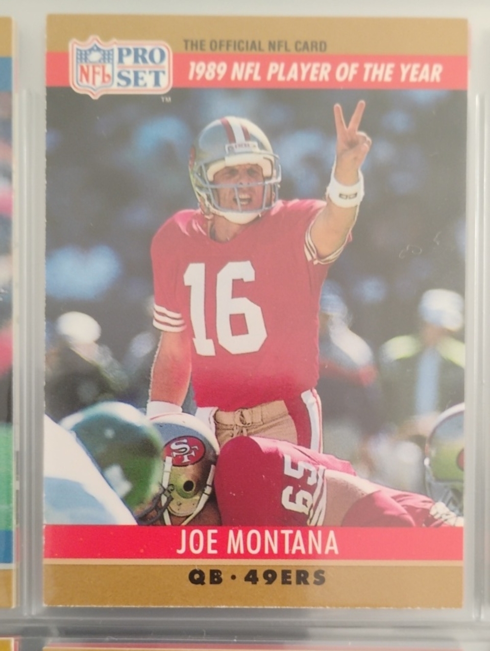 1990 Pro Set #2 Joe Montana